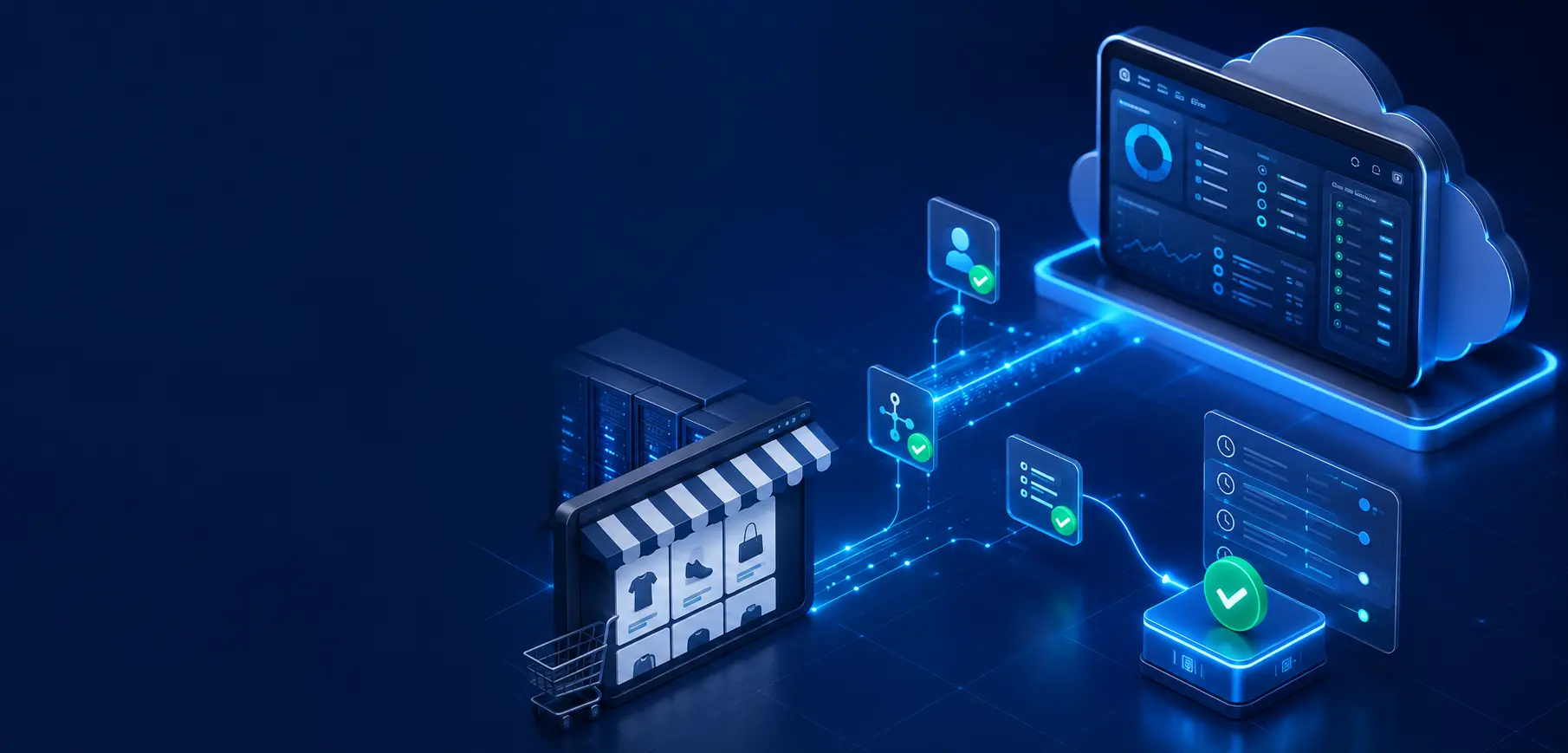 Güvenli mağaza connector ve onay akışı